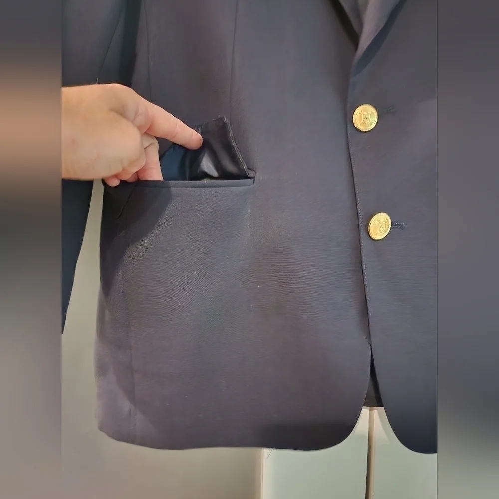 Polo University Club By Ralph Lauren Blazer Suit Coat Jacket